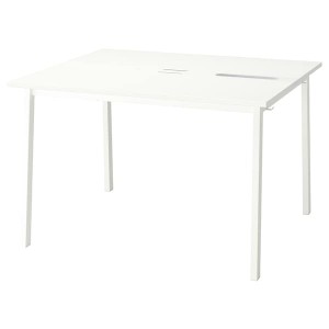 IKEA MITTZON conference table, 47 1/4x42 1/2x29 1/2 in White, Ikea Ireland | 0793HFTLC