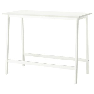 IKEA MITTZON conference table, 55 1/8x26 3/4x41 3/8 in White, Ikea Ireland | 2679BWDFJ
