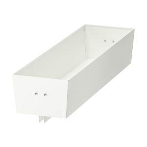 IKEA MITTZON container f frame w castors, white, 31 1/2x5 1/2 in, Ikea Ireland | 5014AMYRX