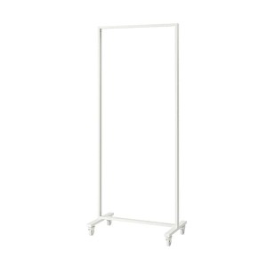 IKEA MITTZON frame with castors, 33 1/2x80 3/4x19 5/8 in White, Ikea Ireland | 4835UMVGF