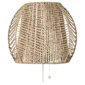 IKEA MÅNALG wall lamp, sedge/handmade, Ikea Ireland | 9512JFORC
