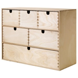IKEA MOPPE mini storage chest, birch plywood, 16 ½x7x12 5/8 in, Ikea Ireland | 4013VBOTR
