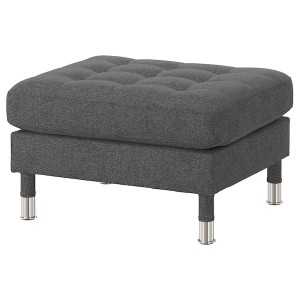 IKEA MORABO ottoman Gunnared Dark Gray / Metal, Ikea Ireland | 3507LWKIF