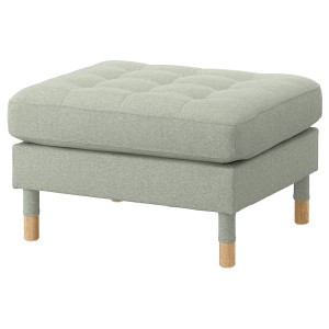 IKEA MORABO ottoman Gunnared Light Green / Wood, Ikea Ireland | 9620WCHIZ
