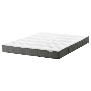 IKEA MORGEDAL Foam mattress, dark gray, Full Medium Firm, Ikea Ireland | 4206RMNYG