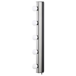 IKEA MUSIK wall lamp, chrome plated, Ikea Ireland | 3769BYCUL