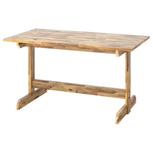 IKEA NACKANÄS table, acacia, 55 1/8x29 7/8 in, Ikea Ireland | 1539QSNJT