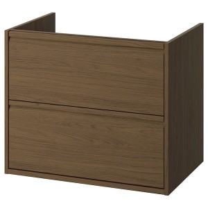 IKEA ÄNGSJÖN Bathroom vanity with drawers, 30x21x25 1/8 in Brown Oak Effect, Ikea Ireland | 7548XEITO