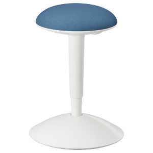 IKEA NILSERIK standing support White / Vissle Dark Blue, Ikea Ireland | 4829LVCYD