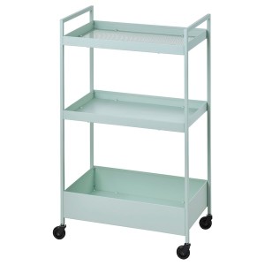 IKEA NISSAFORS utility cart, 19 7/8x11 3/4x32 5/8 in Pale Green, Ikea Ireland | 6491PUKDX
