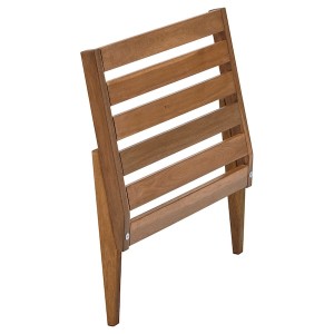 IKEA NÄMMARÖ backrest for modular sofa, outdoor, light brown stained, 23 5/8x22 1/4 in, Ikea Ireland | 6084GQWKM