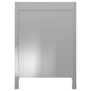 IKEA NOGSTA cover panel with legs, stainless steel, 24x35 in, Ikea Ireland | 2130KDZNV