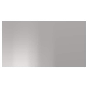 IKEA NOGSTA drawer front, stainless steel, 18x10 in, Ikea Ireland | 9208ERAWO