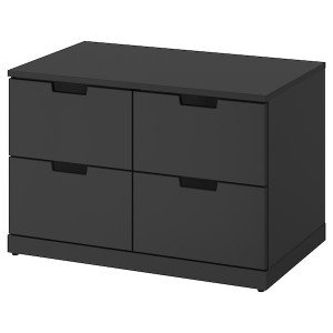 IKEA NORDLI 4-drawer dresser, 31 1/2x20 7/8 in Anthracite, Ikea Ireland | 6740ABIVY