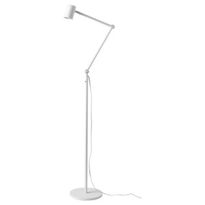 IKEA NYMÅNE Floor/reading lamp, white, Ikea Ireland | 1386FDGWO