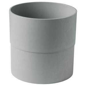 IKEA NYPON plant pot, indoor/outdoor gray, 9 ½ in, Ikea Ireland | 9843LNARI