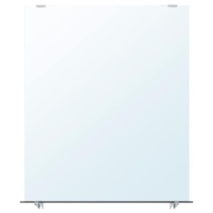 IKEA NYSJÖN mirror with shelf, white, 19 5/8x23 5/8 in, Ikea Ireland | 3860YEKBW