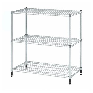 IKEA OMAR shelf unit, galvanized, 36 1/4x19 5/8x37 in, Ikea Ireland | 1856LKUMS