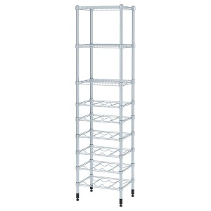 IKEA OMAR shelving unit, 18 1/8x14x71 1/4 in, Ikea Ireland | 1426KJBDX