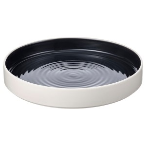 IKEA OMBONAD serving plate, 11 in Dark Gray, Ikea Ireland | 2509ADJKS