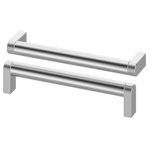 IKEA ORRNÄS handle, stainless steel color, 611/16 in, 2 pack, Ikea Ireland | 8426VNFXC