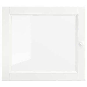 IKEA OXBERG Glass door, 15 3/4x13 3/4 in White, Ikea Ireland | 9718WDOSR