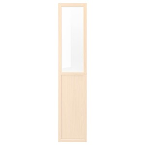 IKEA OXBERG Panel/glass door, 15 3/4x75 5/8 in Birch Effect, Ikea Ireland | 3104MJDRB