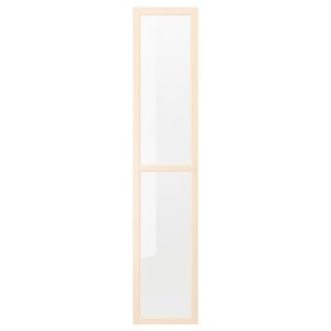 IKEA OXBERG glass door, 15 3/4x75 5/8 in Birch Effect, Ikea Ireland | 3106OYSEL