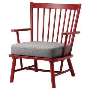 IKEA PERSBOL armchair Brown / Red / Tibbleby Beige / Gray, Ikea Ireland | 8691JHEZX
