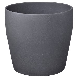 IKEA PERSILLADE plant pot, dark gray, 12 ½ in, Ikea Ireland | 5901PJCOK