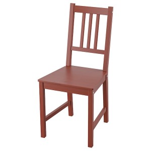 IKEA PINNTORP chair Red Stained, Ikea Ireland | 0651VIBWD