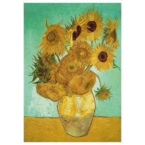 IKEA PJÄTTERYD picture, 27 ½x39 ¼ in Vase With Twelve Sunflowers, Ikea Ireland | 7408JYURQ