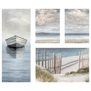 IKEA PJÄTTERYD picture, set of 4, by the beach, Ikea Ireland | 0375CYWPU
