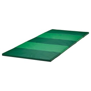IKEA PLUFSIG folding gym mat, 30 3/4x72 7/8 in Green, Ikea Ireland | 5623XFEQP