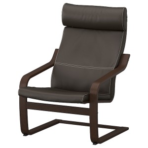 IKEA POÄNG armchair Brown / Glose Dark Brown, Ikea Ireland | 9130LVQHY