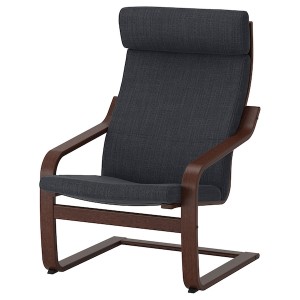 IKEA POÄNG armchair Brown / Hillared Anthracite, Ikea Ireland | 3714EQLZW
