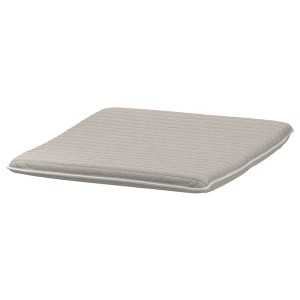 IKEA POÄNG ottoman cushion , 21 5/8x23 1/4 in Knisa Light Beige, Ikea Ireland | 4967RPSJN