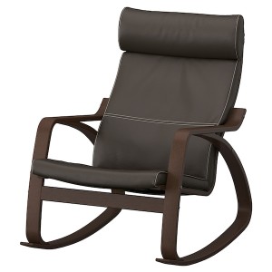 IKEA POÄNG rocking chair Brown / Glose Dark Brown, Ikea Ireland | 8067KIGAW