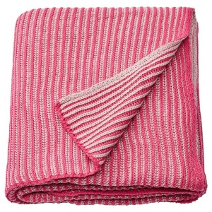 IKEA PRAKTFJÄRIL throw, 51x67 in Pink, Ikea Ireland | 8054KUQFC