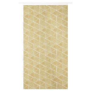 IKEA PRÄRIEOXALIS panel curtain, yellow, 24x118 in, Ikea Ireland | 9521MHIFK