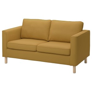 IKEA PÄRUP cover for loveseat Vissle Yellow / Brown, Ikea Ireland | 6509BKUAH