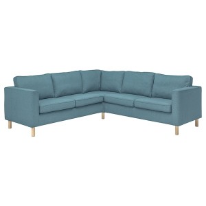 IKEA PÄRUP cover for sectional, 4-seat Fridtuna Dark Gray / Blue, Ikea Ireland | 7203SOQUI