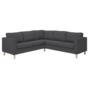 IKEA PÄRUP cover for sectional, 4-seat Gunnared Dark Gray, Ikea Ireland | 1426MZQTX