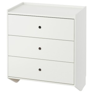 IKEA RACKNÄS 3-drawer chest, white, 27 1/8x30 3/4 in, Ikea Ireland | 6157CELKY