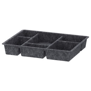IKEA RAGGISAR tray, dark gray, 15 3/4x11 3/4 in, Ikea Ireland | 0642WAFXG
