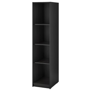 IKEA RAKKESTAD open wardrobe, black-brown, 15 3/8x69 1/4 in, Ikea Ireland | 3984VLZFY