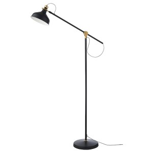 IKEA RANARP floor/reading lamp Black, Ikea Ireland | 7256JLOQT