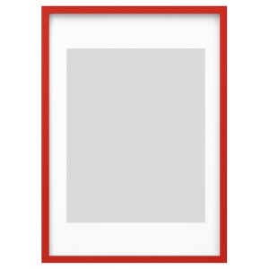 IKEA RÖDALM frame, 19 ¾x27 ½ in Red, Ikea Ireland | 0956IECYM