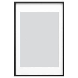 IKEA RÖDALM frame, 24x36 in Black, Ikea Ireland | 2406TKWYX
