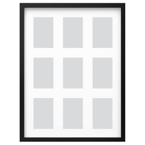 IKEA RÖDALM frame for 9 pictures, black, 18x24 in, Ikea Ireland | 0698IALTY